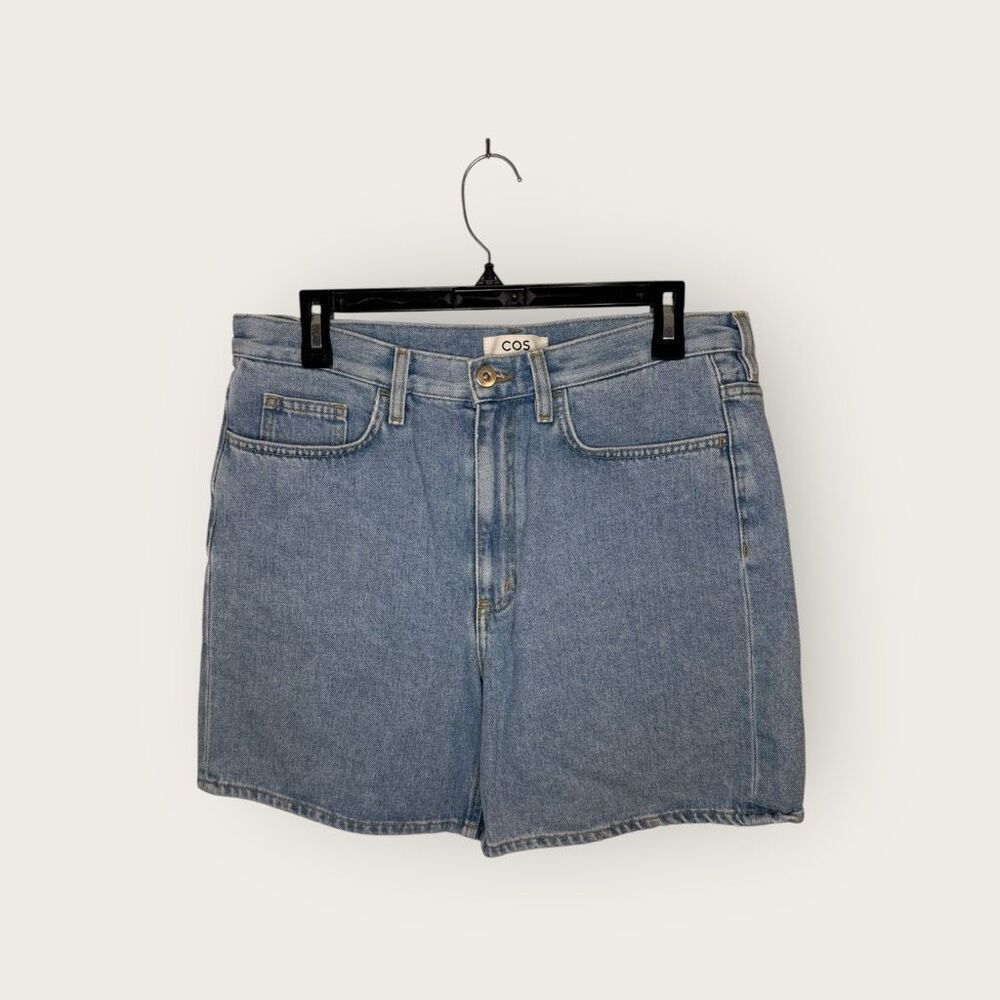 COS Light Blue Denim Jean Shorts